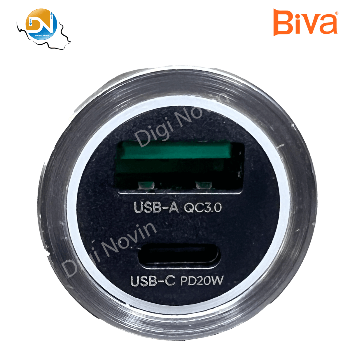 شارژر فندکی بیوا Biva CC-01Q+C توان 20 وات - Image 2