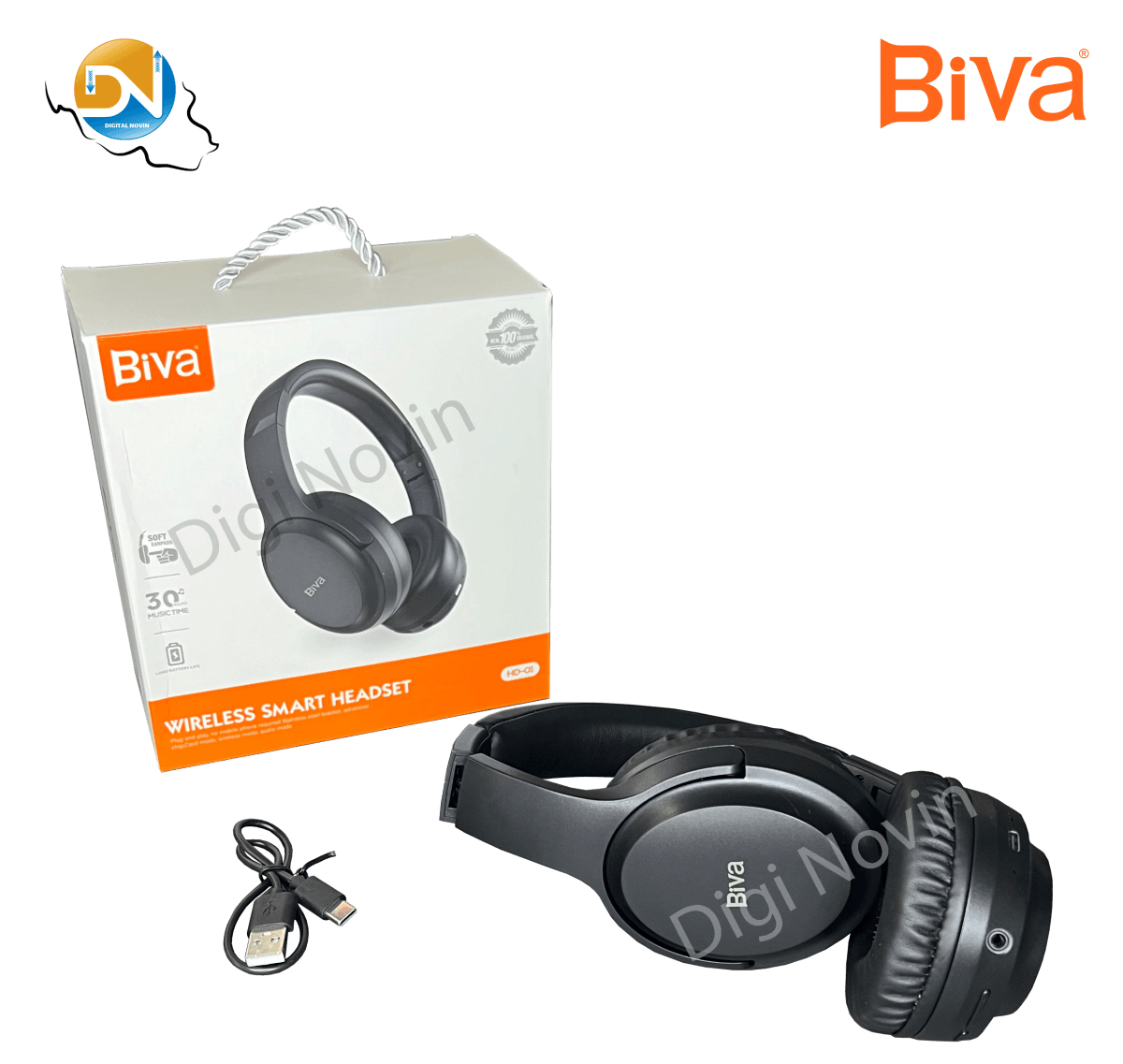 هدست بلوتوثی بیوا Biva HD-01 - Image 3