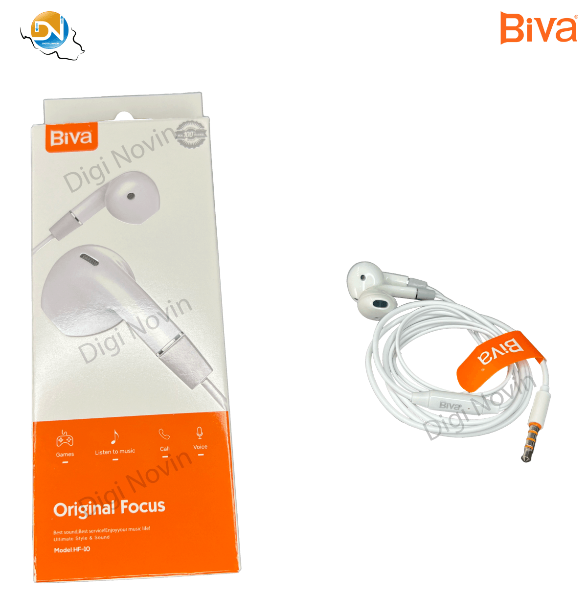 هندزفری سیمی بیوا Biva HF-10 - Image 2