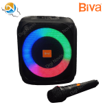 اسپیکر بلوتوث بیوا Biva Party Box 650 توان 80 وات رم و فلش خور - Image 5
